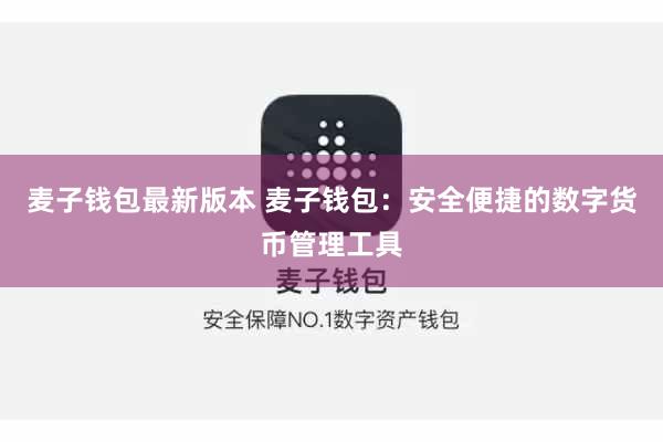 麦子钱包最新版本 麦子钱包：安全便捷的数字货币管理工具